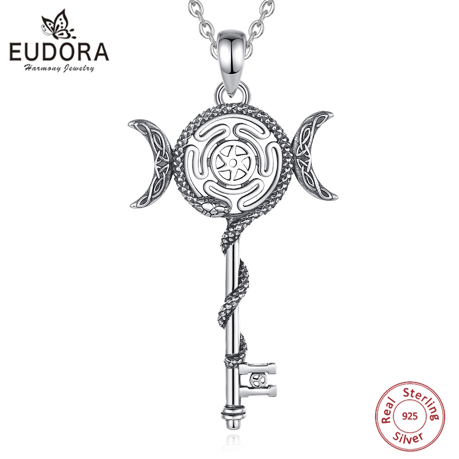 925 Sterling Silver Chain Necklace Men - Eudora 925 Sterling Silver Hecate Triple