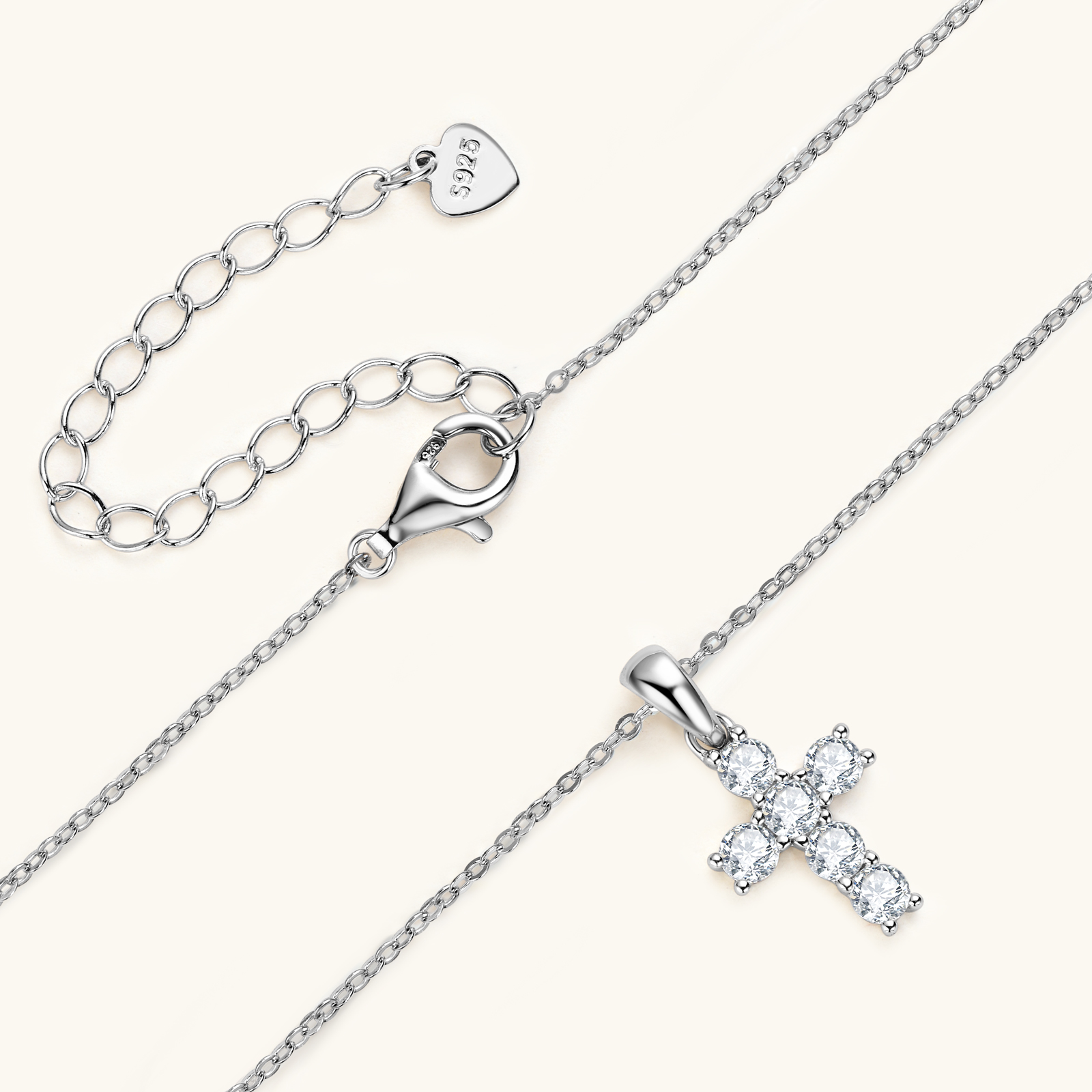Abestecom 14K Gold Plated Four - Cross Pendant Necklace Gold ulasan dan harga