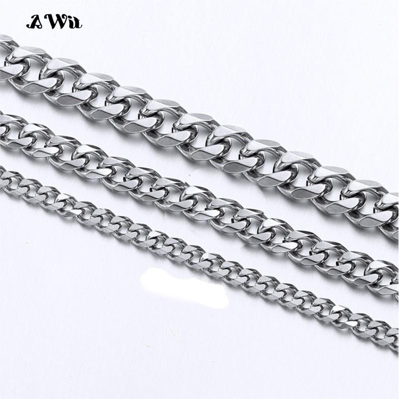 Cuban Link Chain Stainless Ste - Cuban Link Chain 12Mm ulasan dan harga