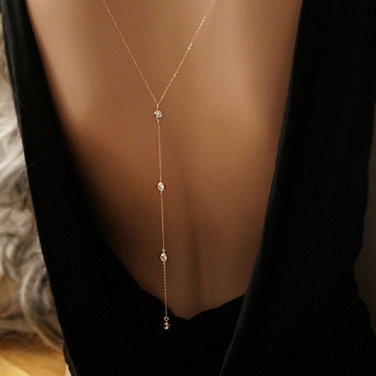 New Rhinestone Sexy Women's Ba - Body Jewelry ulasan dan harga