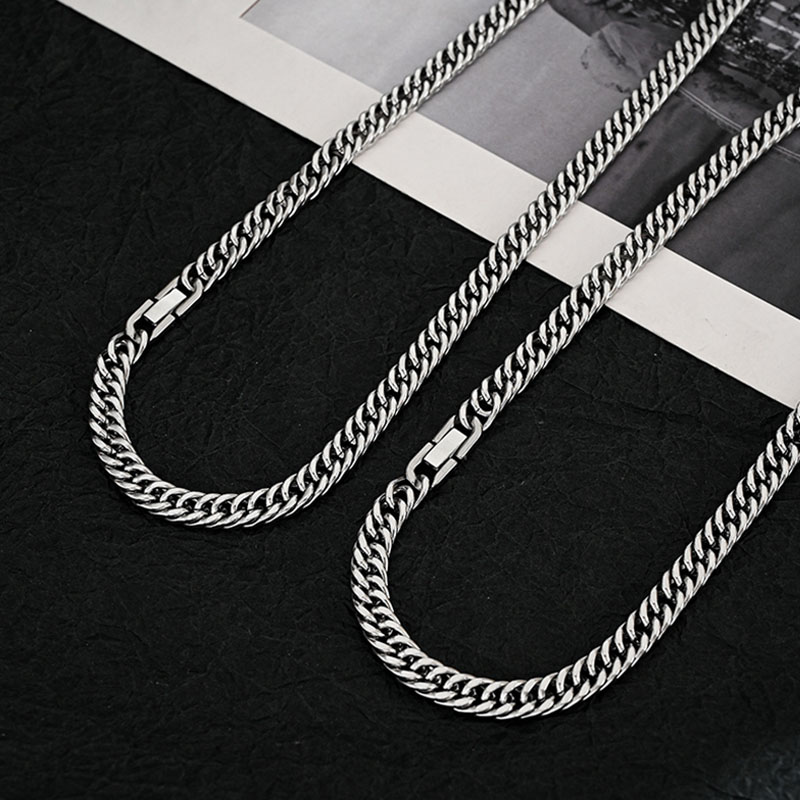 7 MM Stainless Steel Cuban Cha - Cuban Link Chain 12Mm ulasan dan harga