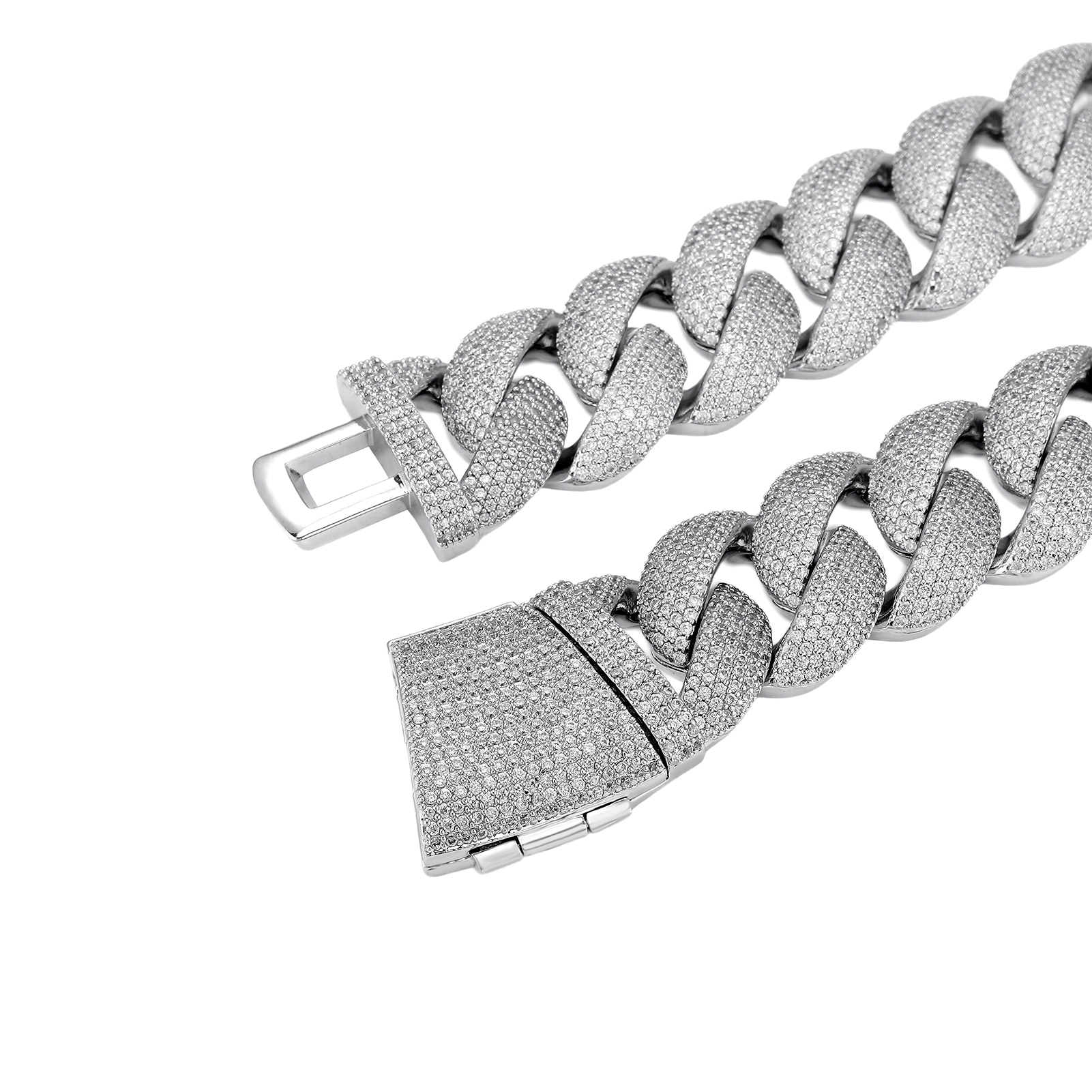 TOPGRILLZ 24mm Cuban Chain Nec - Cuban Link Chain 12Mm ulasan dan harga