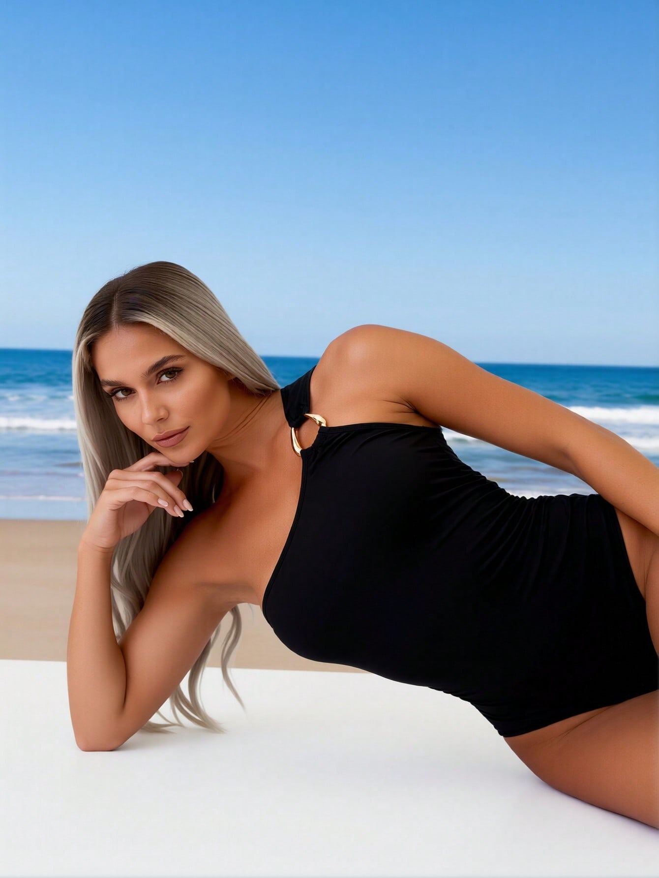 2026 New Women's One-Piece Swi - Rings ulasan dan harga