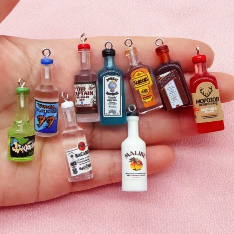11pcs Mini Simulation Resin 3D - Earrings ulasan dan harga