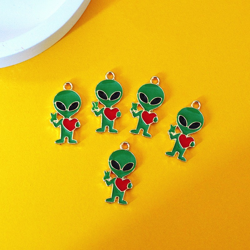 10pcs Simple Alien Alloy Drip  - Earrings ulasan dan harga
