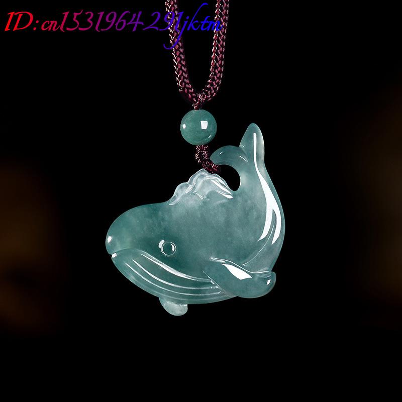 Natural Burmese Jadeite Whale  - Necklaces ulasan dan harga
