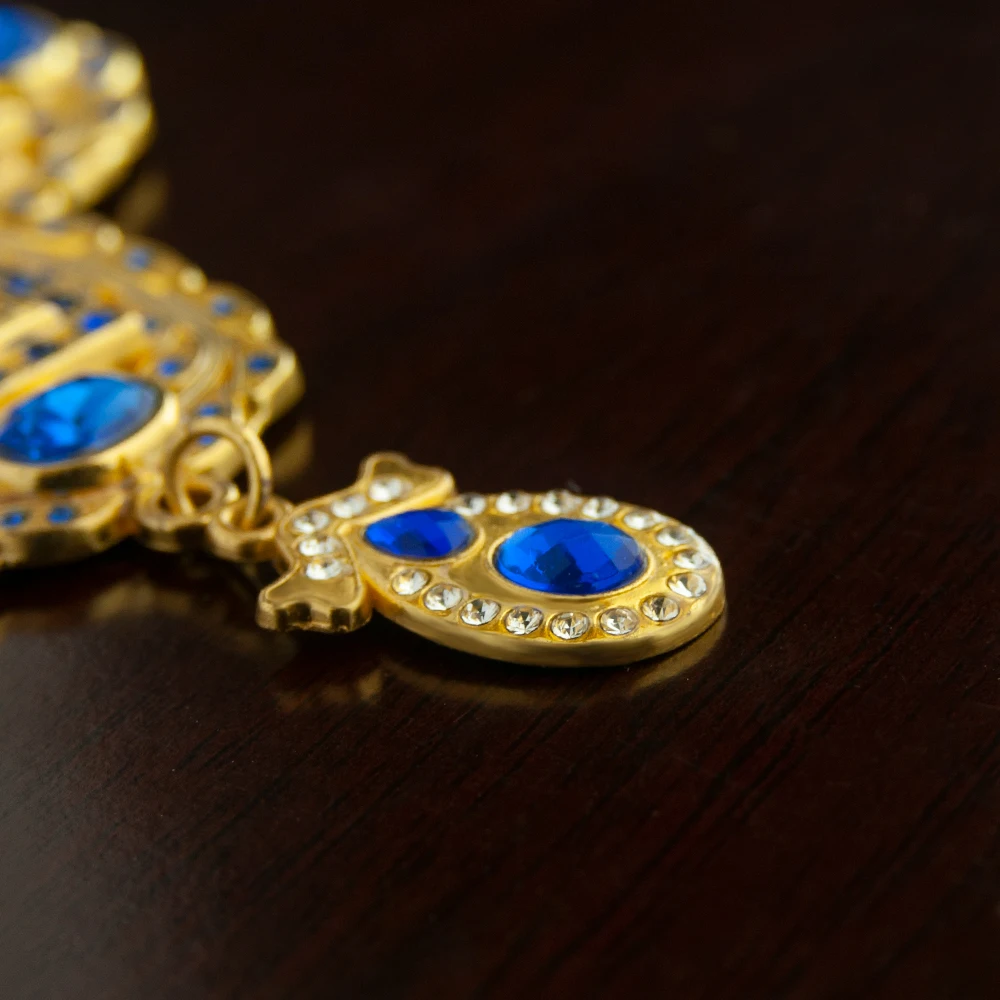 HTISOK Orthodox Bishop Pectora - Cross Pendant Necklace Gold ulasan dan harga