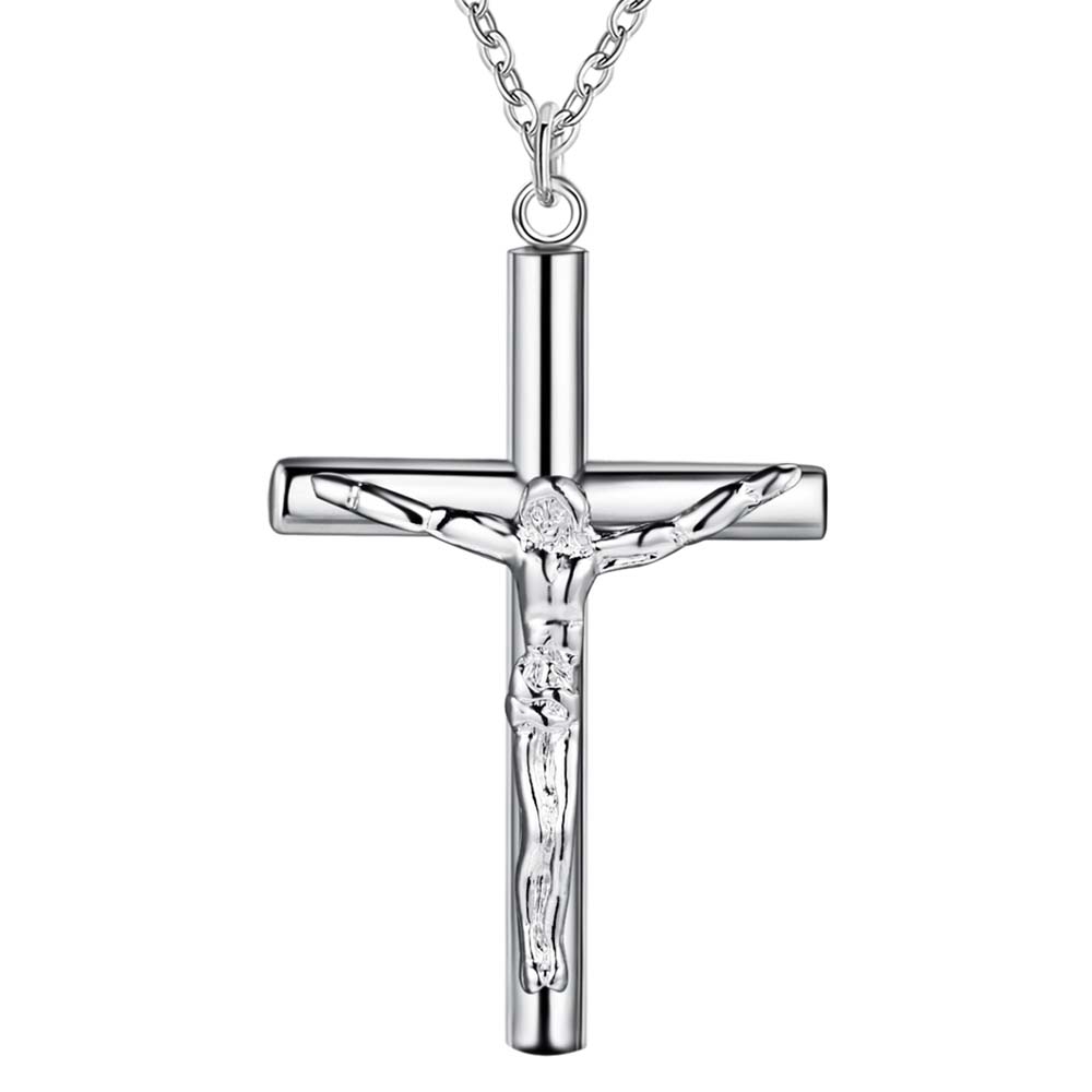 New 925 Sterling Silver Neckla - 925 Sterling Silver Chain Necklace Men ulasan dan harga