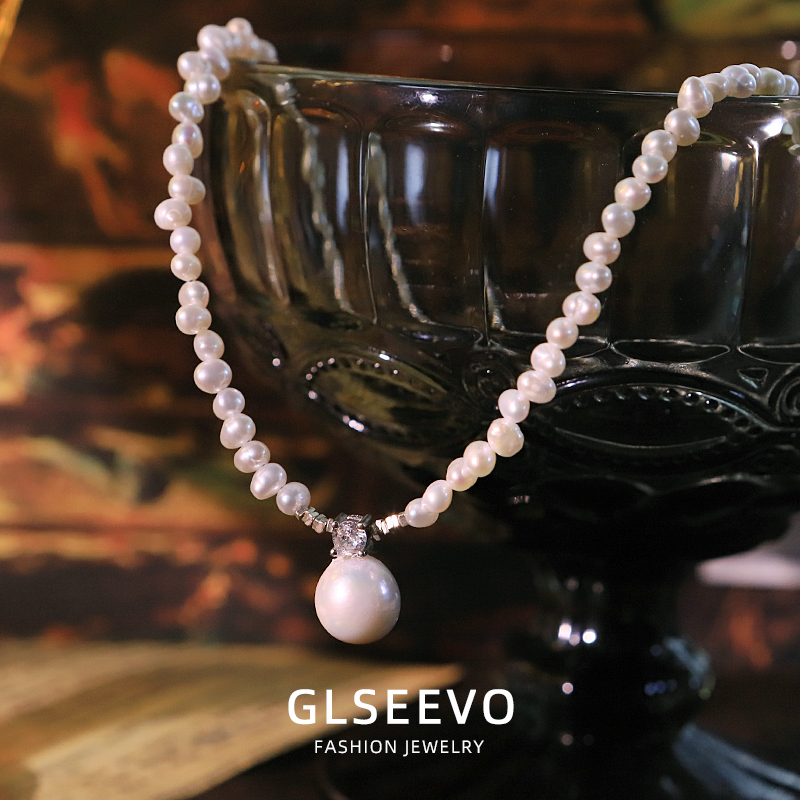 New Fashion Freshwater Pearl Z - Pearl Choker Necklace Vintage ulasan dan harga