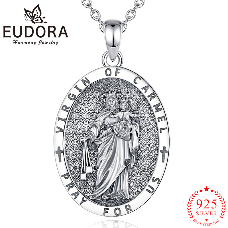 Eudora 925 Sterling Silver Vir - 925 Sterling Silver Chain Necklace Men ulasan dan harga