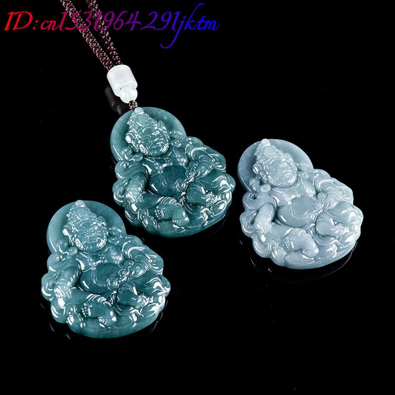 Burmese Jadeite Jambhala Penda - Necklaces ulasan dan harga