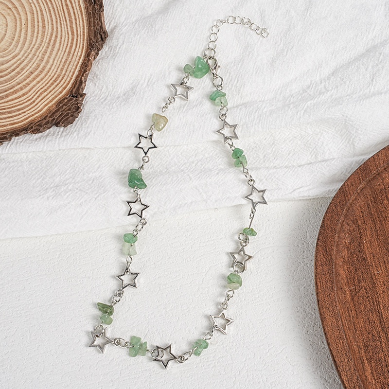 2-piece Y2K double-layer neckl - Layered Pendant Necklace Aesthetic ulasan dan harga