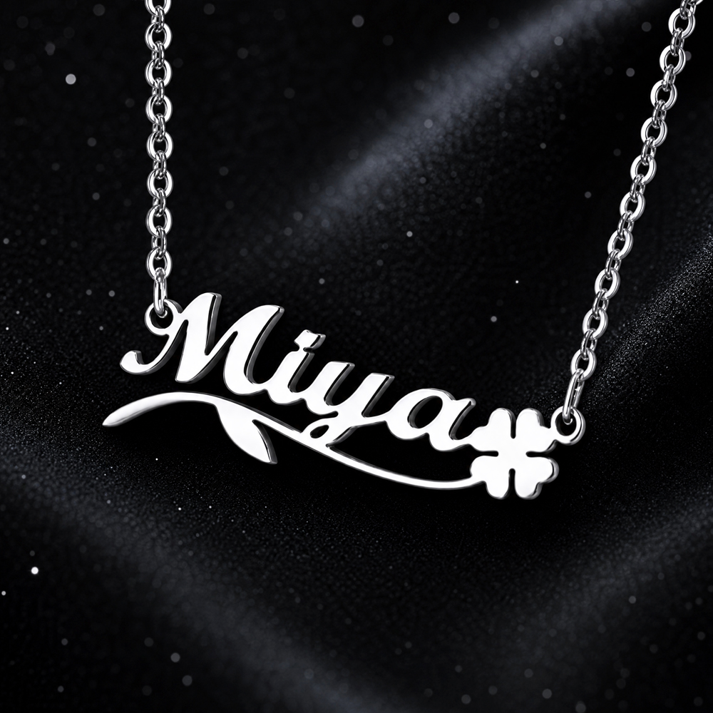 Custom Butterfly Name Necklace - Custom Name Necklace Stainless Steel ulasan dan harga